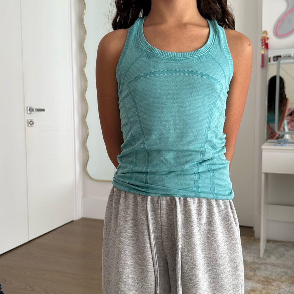 blue iviva tank top